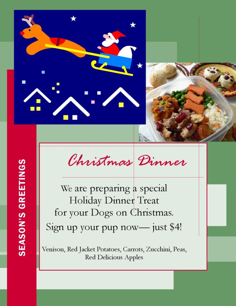Christmas dinner invitation